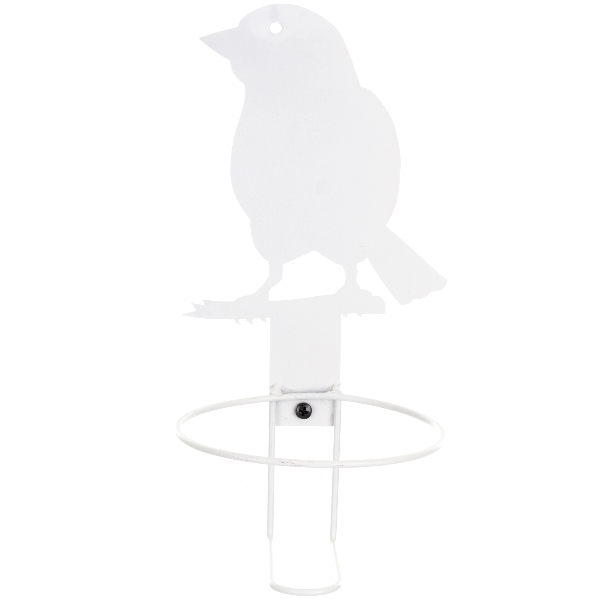 Suporte Planta Passarinho Branco 1670.10 Metaltru