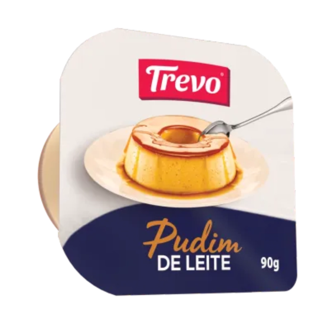 Sobr Pudim Trevinho 90g De Leite
