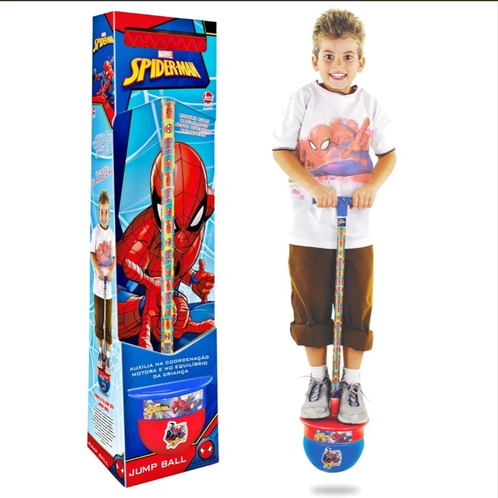Brinquedo.barao Homem Aranha Jump Ball 92cm