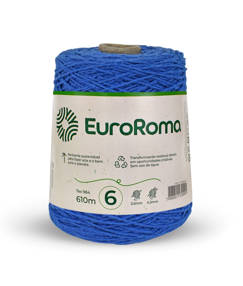 Euroroma Color 4/6 600g 610mt Az Royal 1x610mt