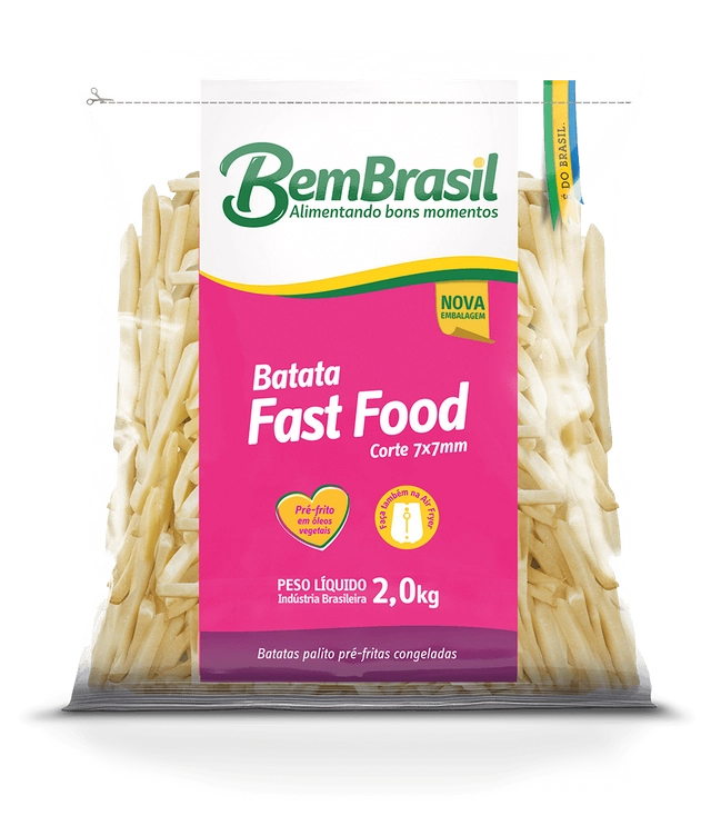 Batata Bem Brasil Fast Food 2kg