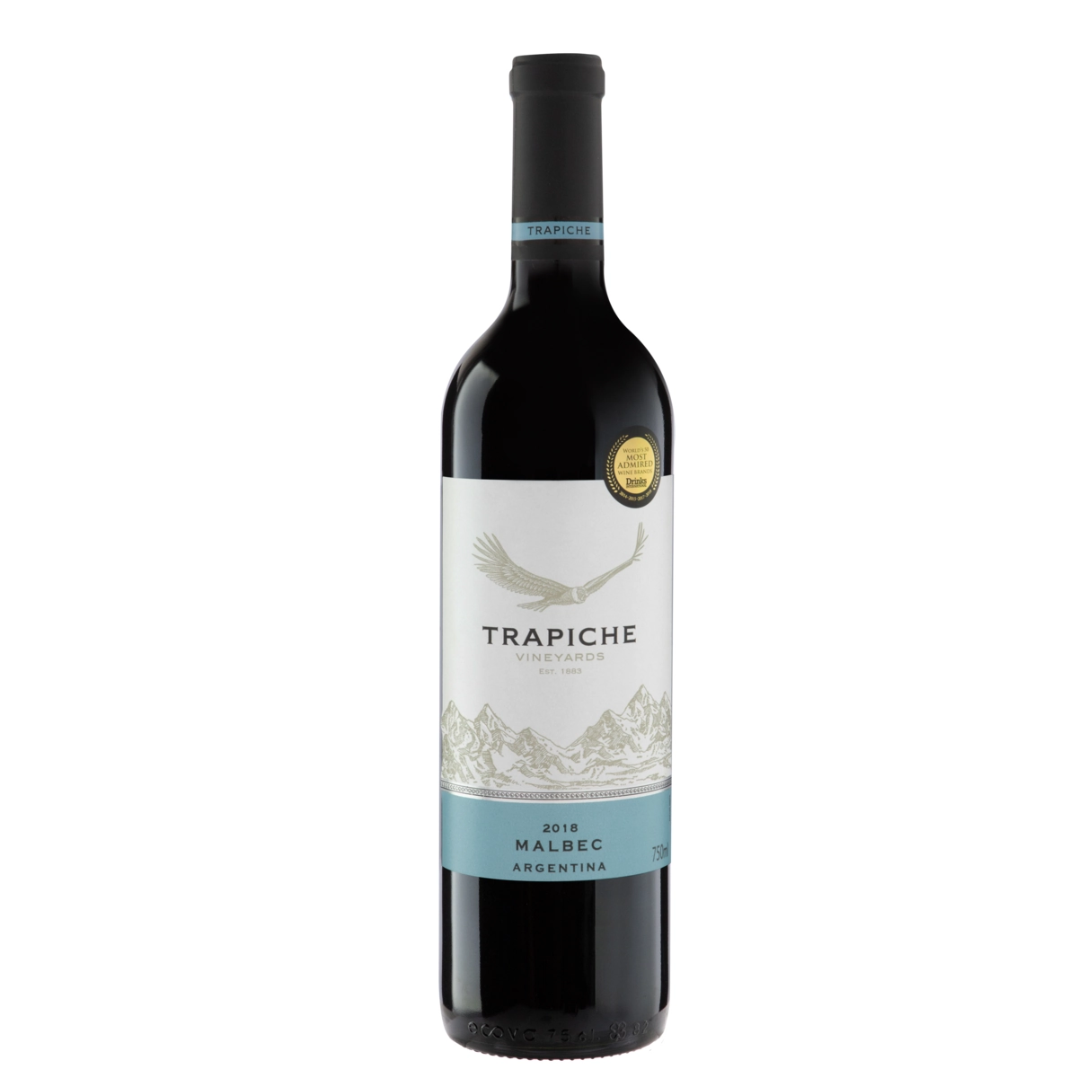 Vinho Argentino Tinto Seco Trapiche Malbec Mendoza 750ml