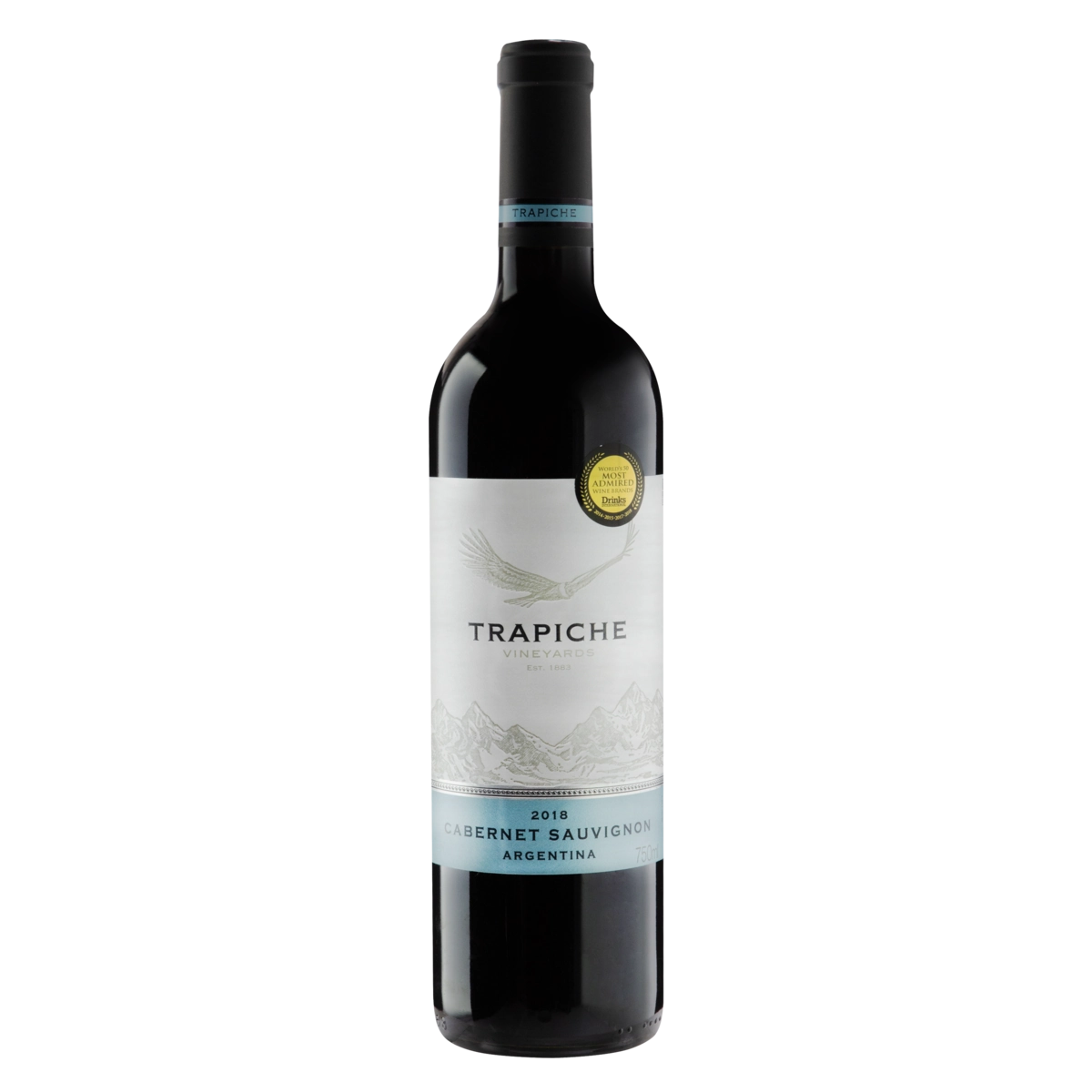Vinho Argentino Tinto Trapiche Vineyards Cabernet Sauvignon Garrafa 750ml