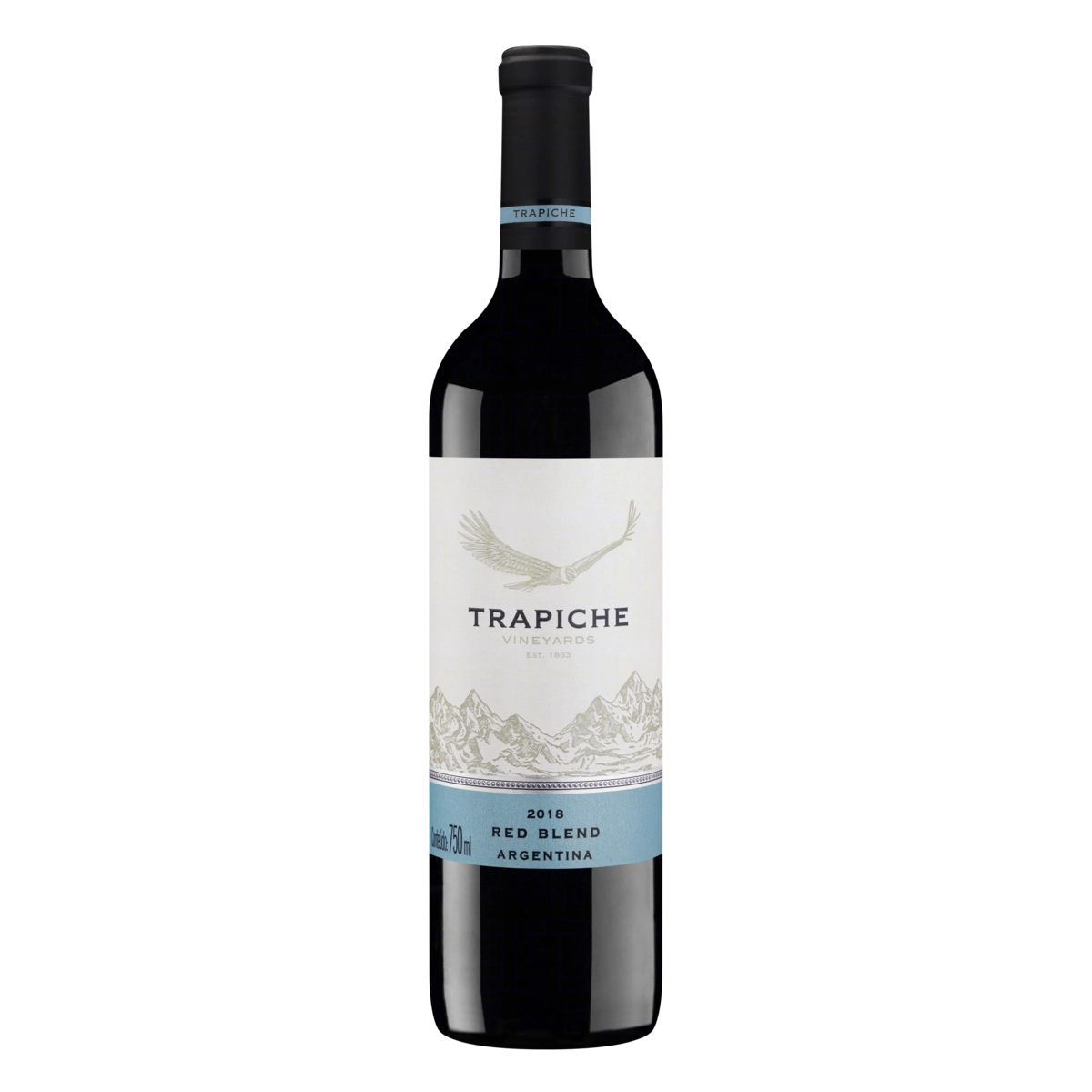 Vinho Argentino Tinto Meio Seco Red Blend Trapiche Vineyards Bonarda Mendoza Garrafa 750ml
