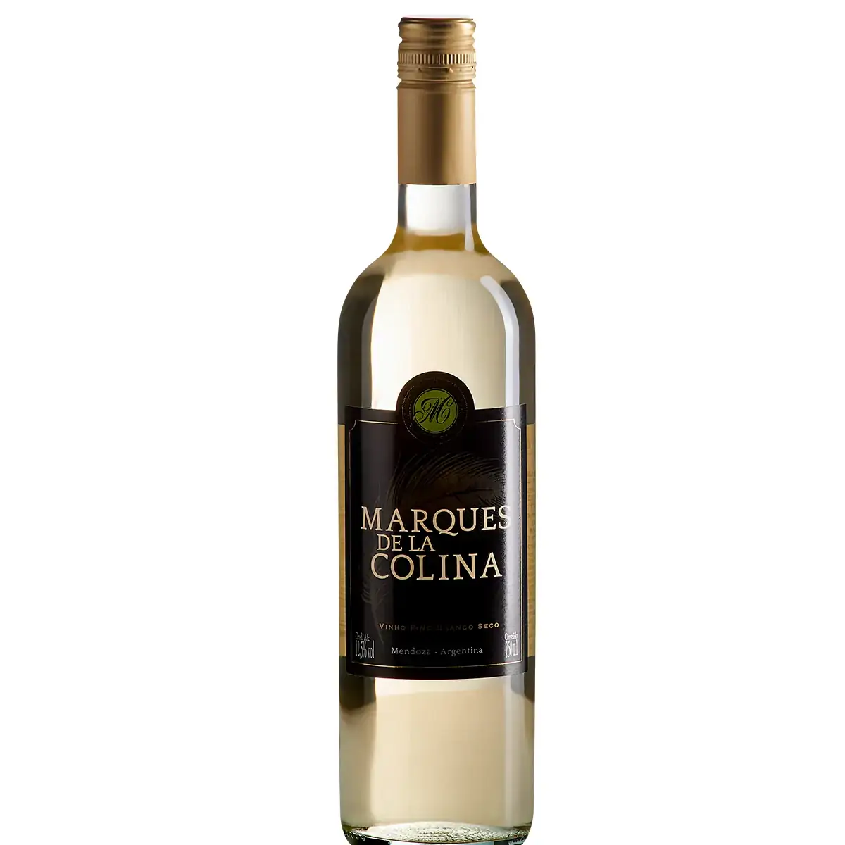 Vinho Argentino Branco MARQUES DE LA COLINA Garrafa 750ml