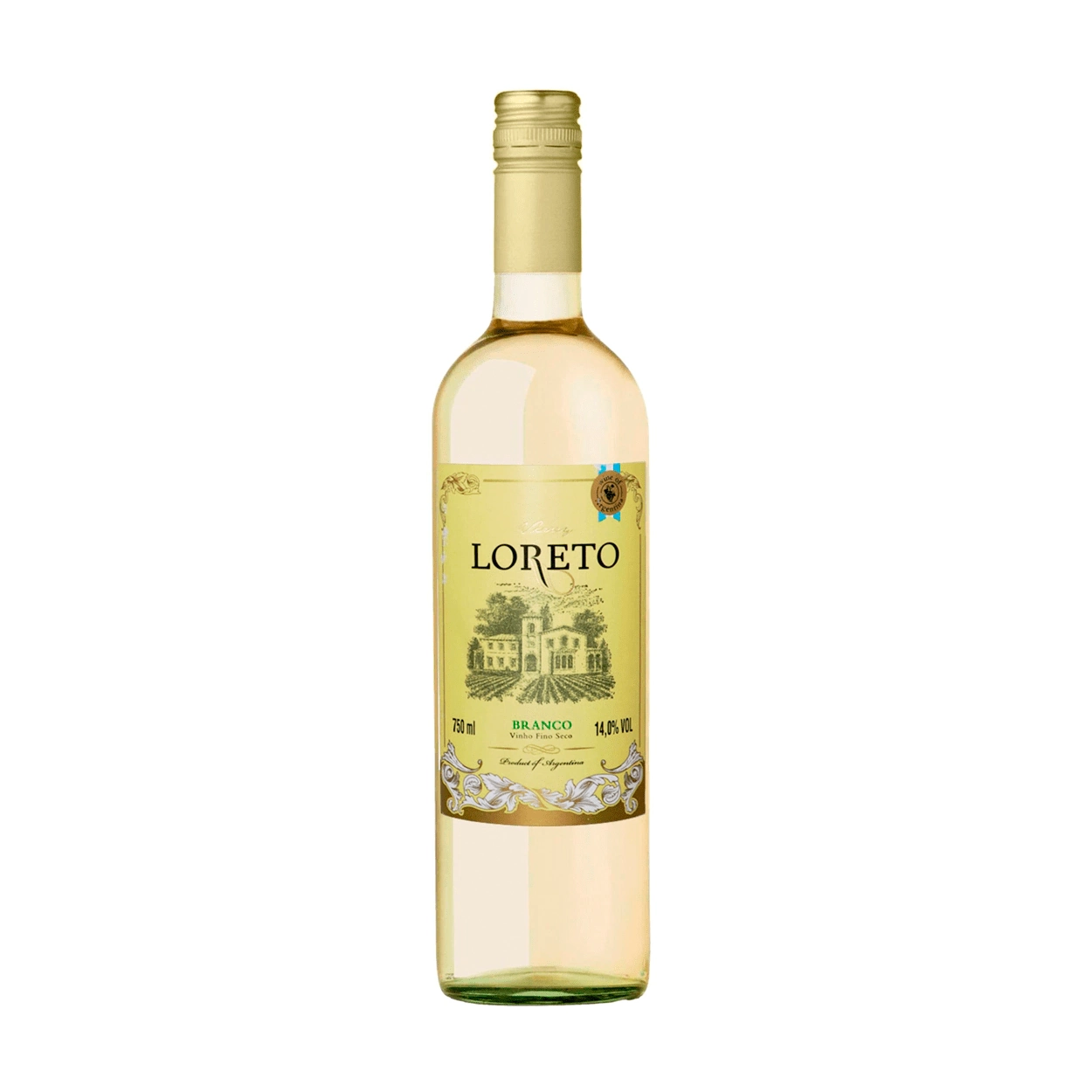 Vinho Loreto Argentino 750ml Bco Seco