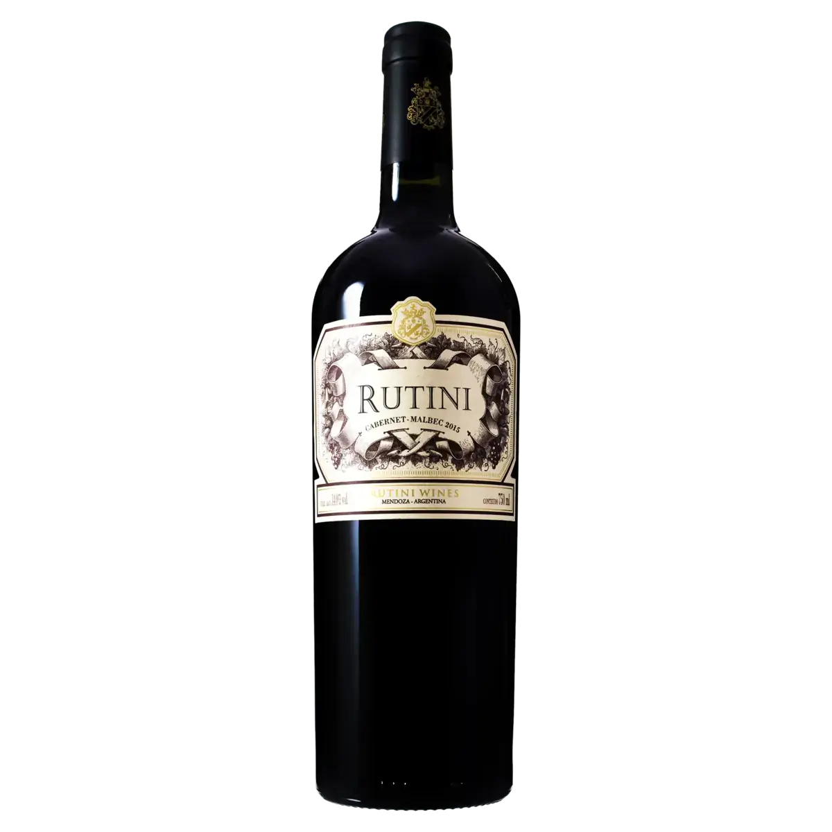 Vinho Argentino Tinto Seco Rutini Cabernet Sauvignon Malbec Mendoza Garrafa 750ml