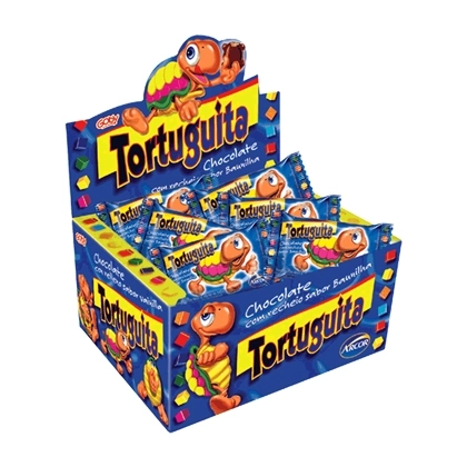 Chocolate Tortuguita Arcor Ao Leite 24unidade X