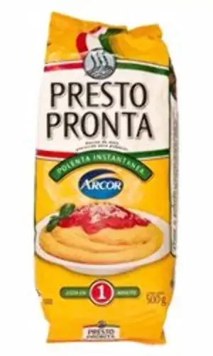 Arcor Presto Pronta Polenta Instantanea 500grs 2 Pack