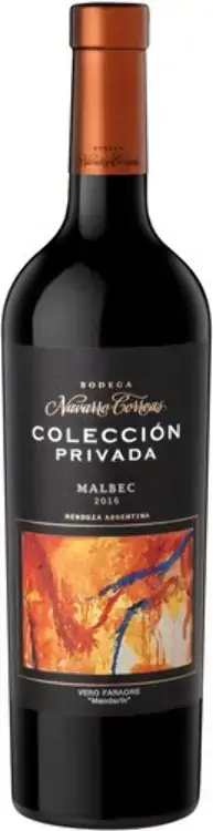 Vn Arg Navarro Correas Coleccion Privada Malbec Tto 375ml