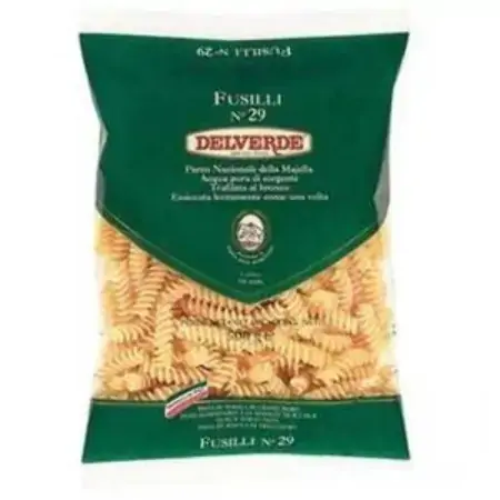 Macarrão Delverde Fusilli In Bronzo