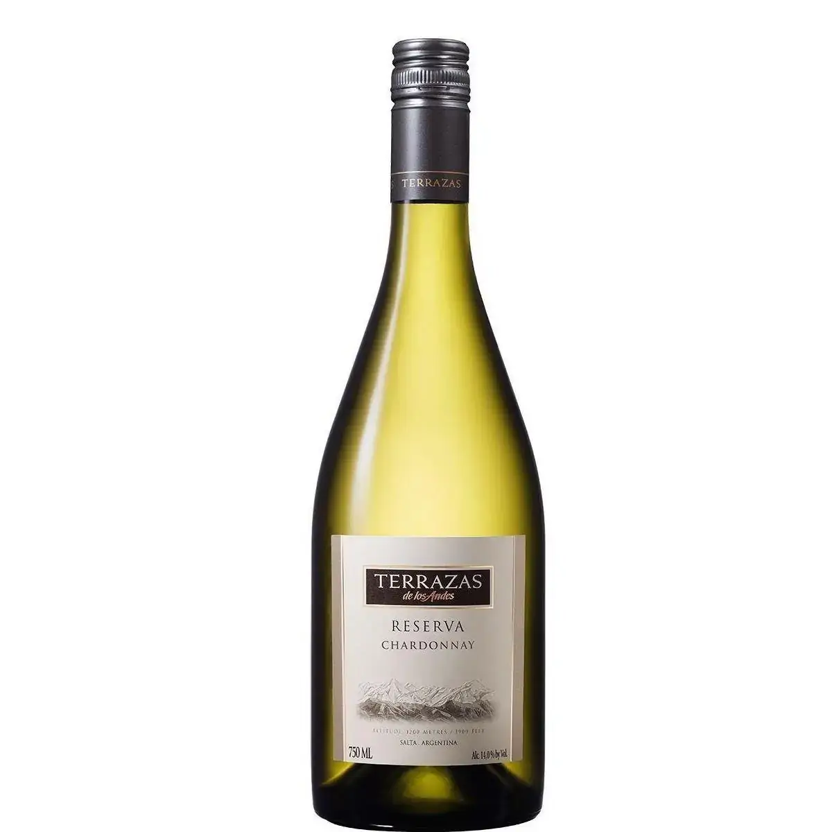 Vinho Argentino Branco Reserva Terrazas De Los Andes Chardonnay Valle de Uco Garrafa 750ml
