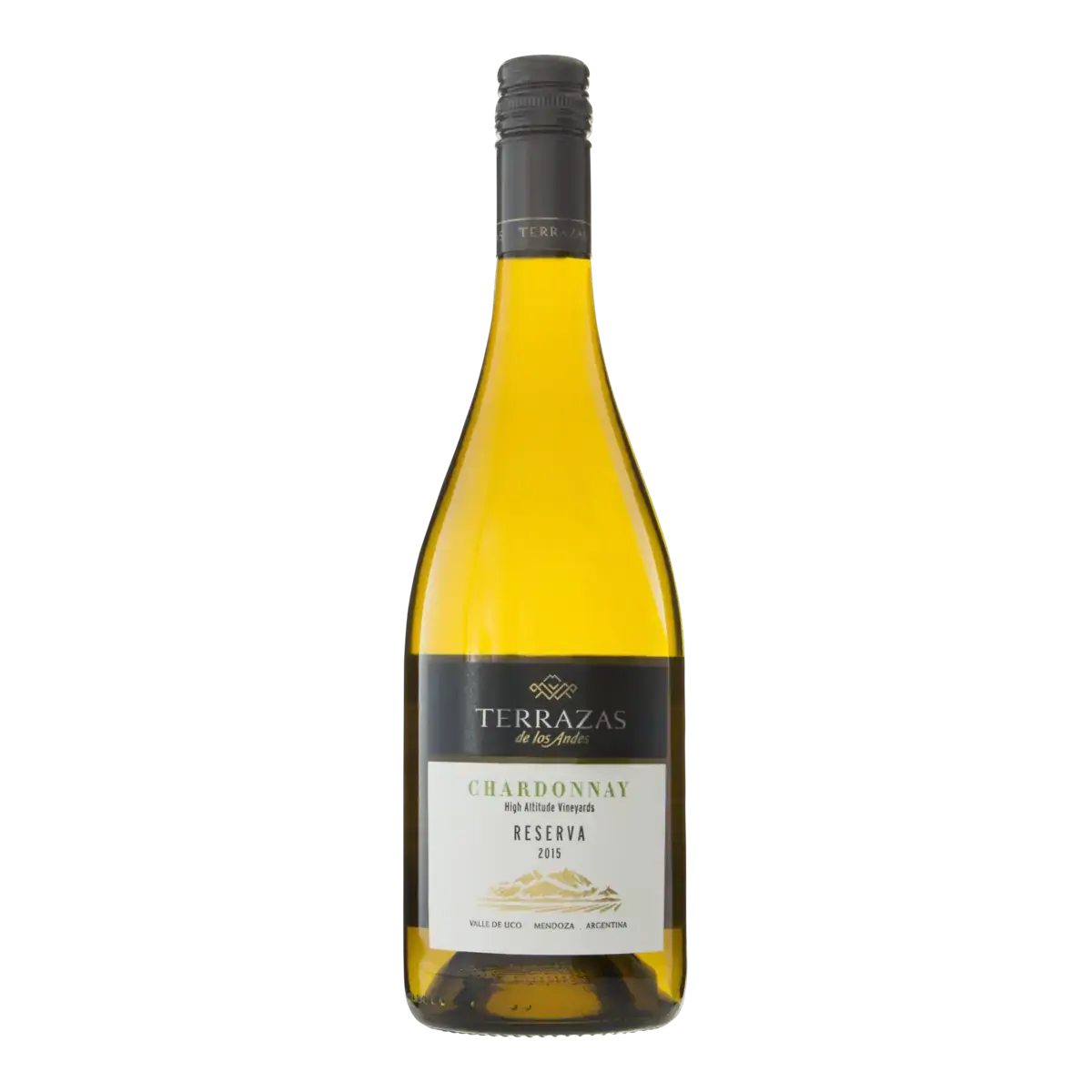 Vinho Argentino Branco Seco Reserva Terrazas De Los Andes Chardonnay Valle De Uco Garrafa 750ml