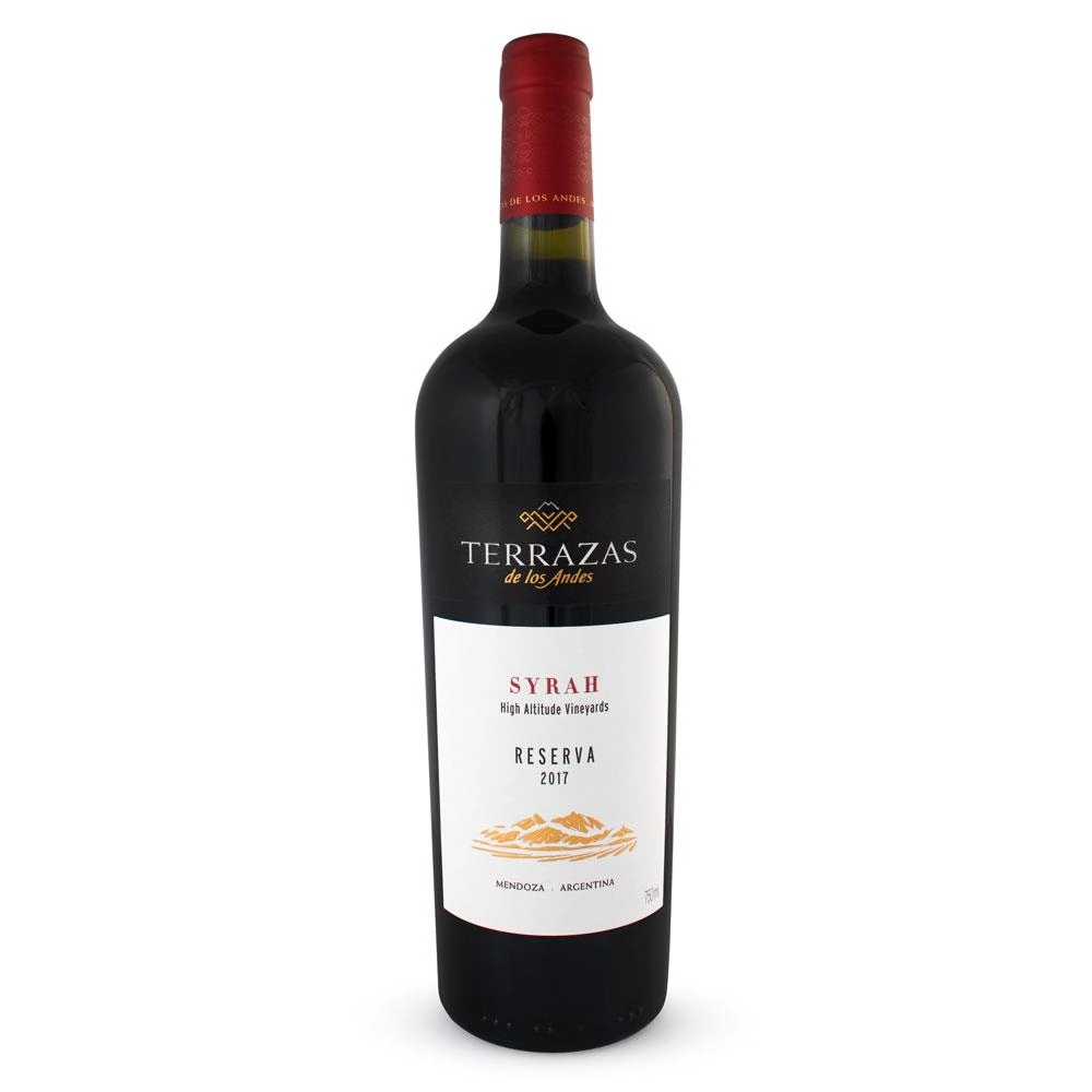 Vinho Argentino Tinto Reserva Terrazas de Los Andes Syrah Mendoza Garrafa 750ml