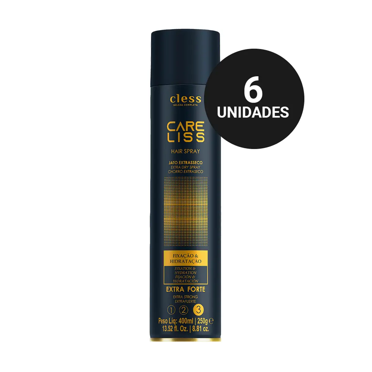 Kit Profissional Hair Spray Care Liss Extra Forte (6x400ml)