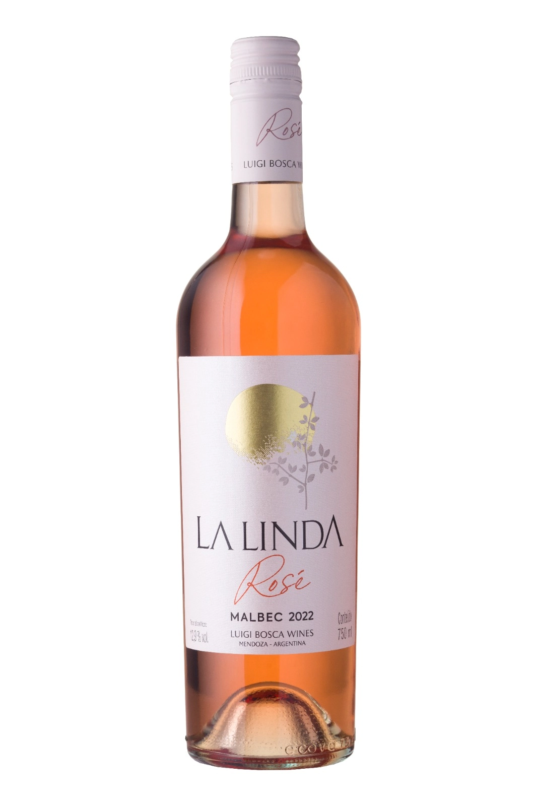 Vinho Rosé Argentino Malbec La Linda 750ml