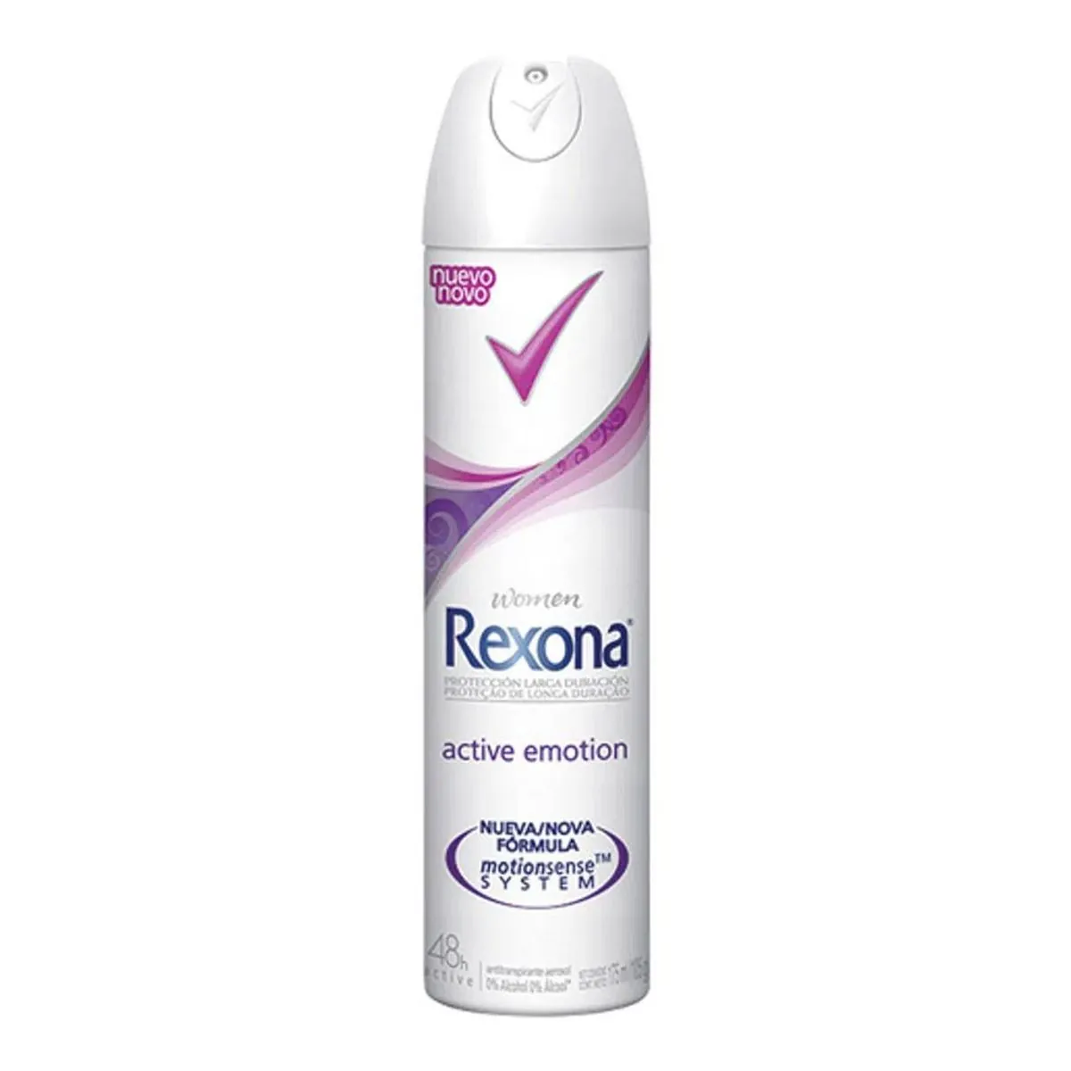 Desodorante Antitranspirante Aerosol Rexona Women Active Emotion 105g