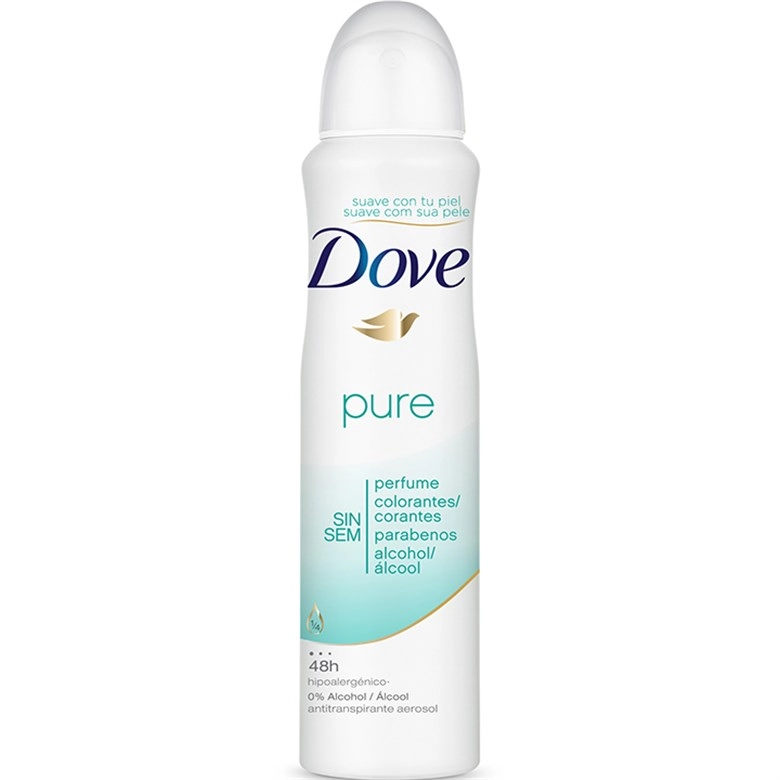 Desodorante Aerosol Feminino Pure 100g Dove