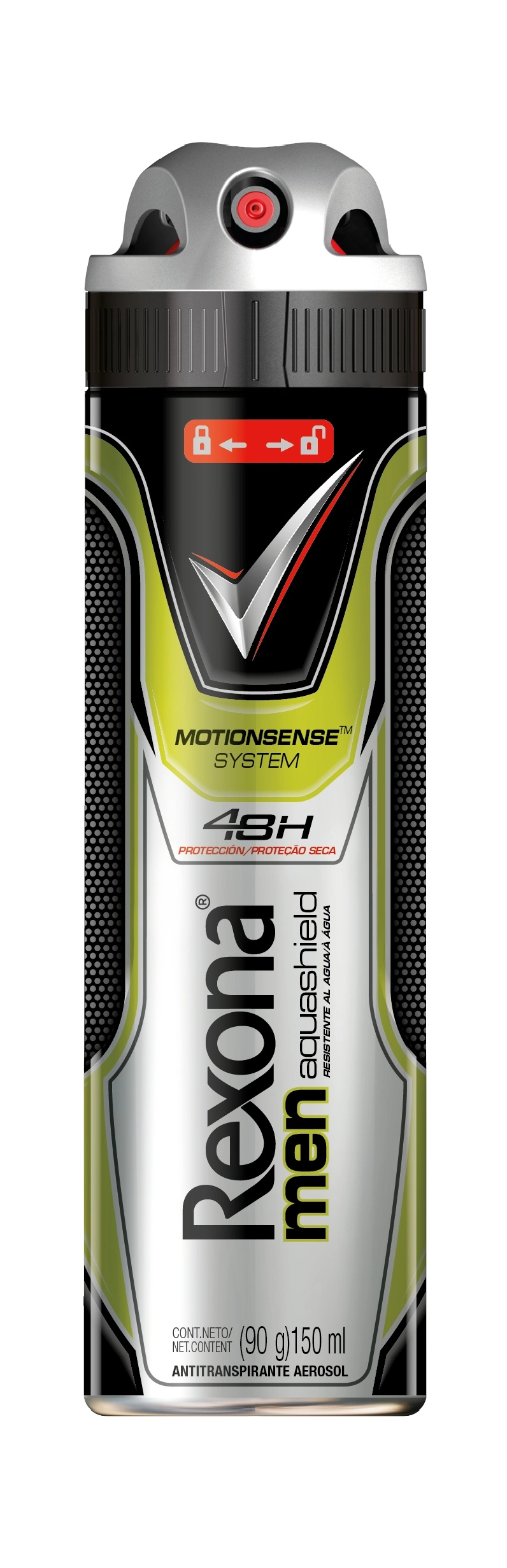 Desodorante Antitranspirante Aerosol Rexona Men Aquashield 90g