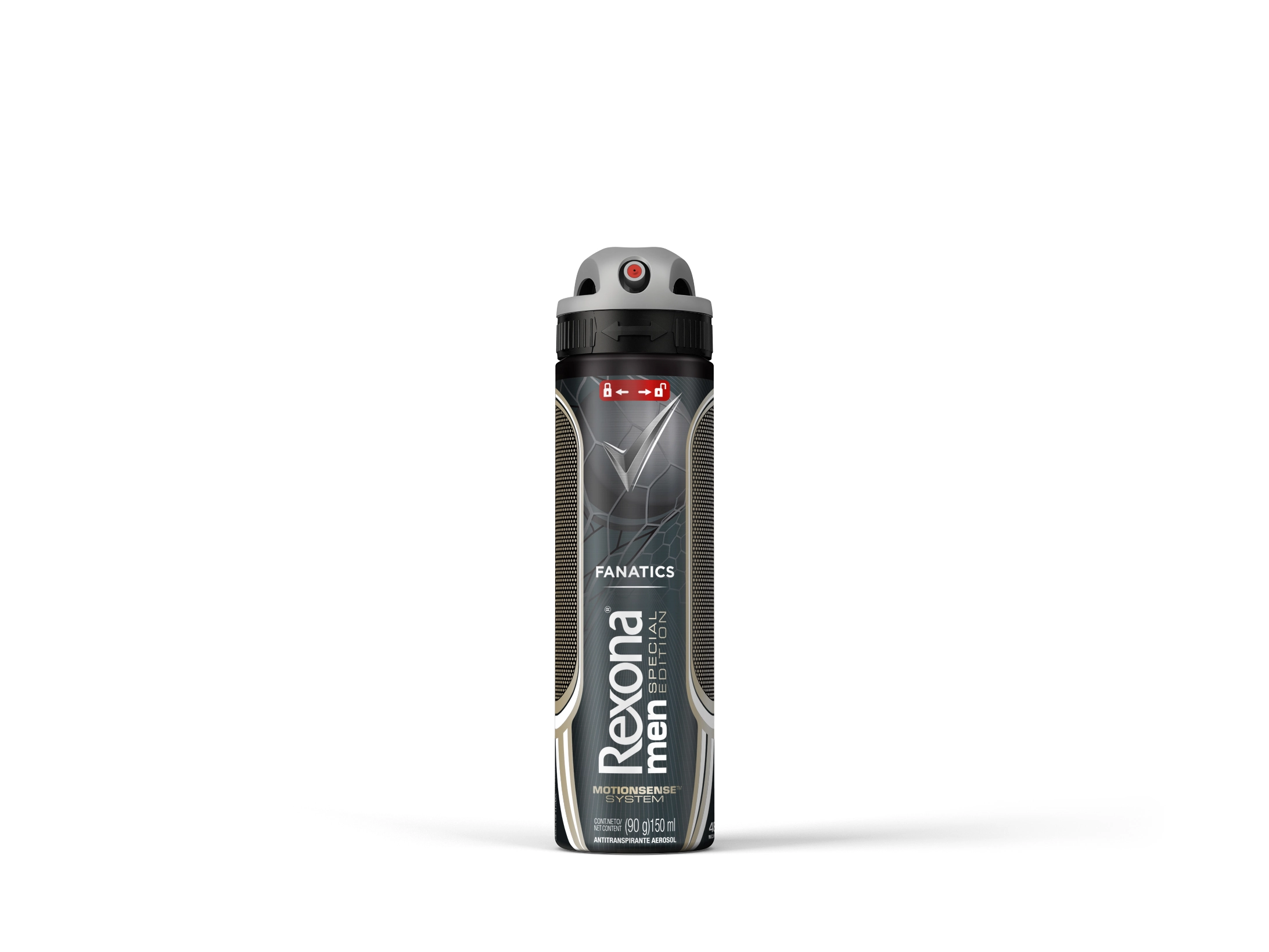 Desodorante Antitranspirante Aerosol Rexona Men Fanatics Special Edition 90g