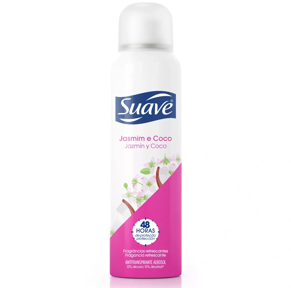 Desodorante Jasmim E Coco 160ml Suave