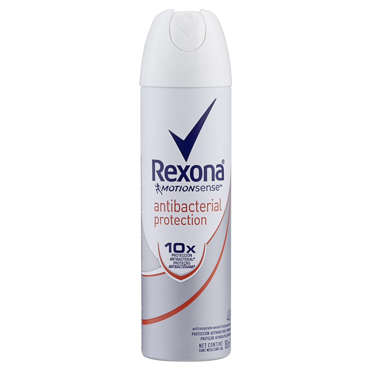Antitranspirante Aerossol Antibacterial Protection Rexona Motionsense 150ml Spray
