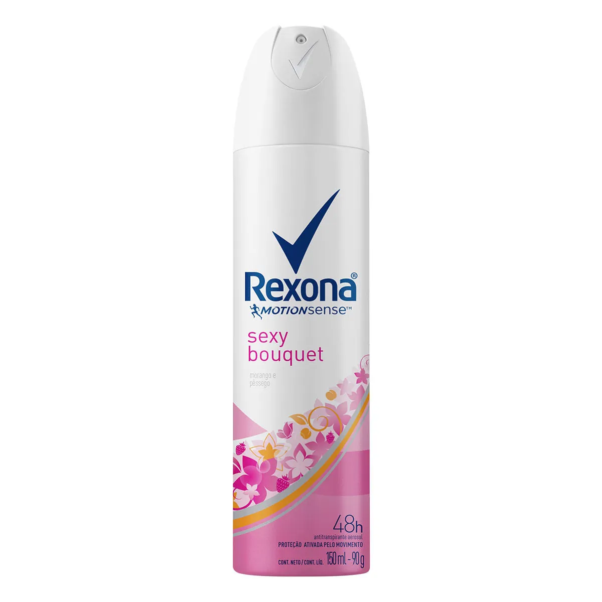 Desodorante Antitranspirante Aerosol Woman Sexy Bouquet 150ml Rexona