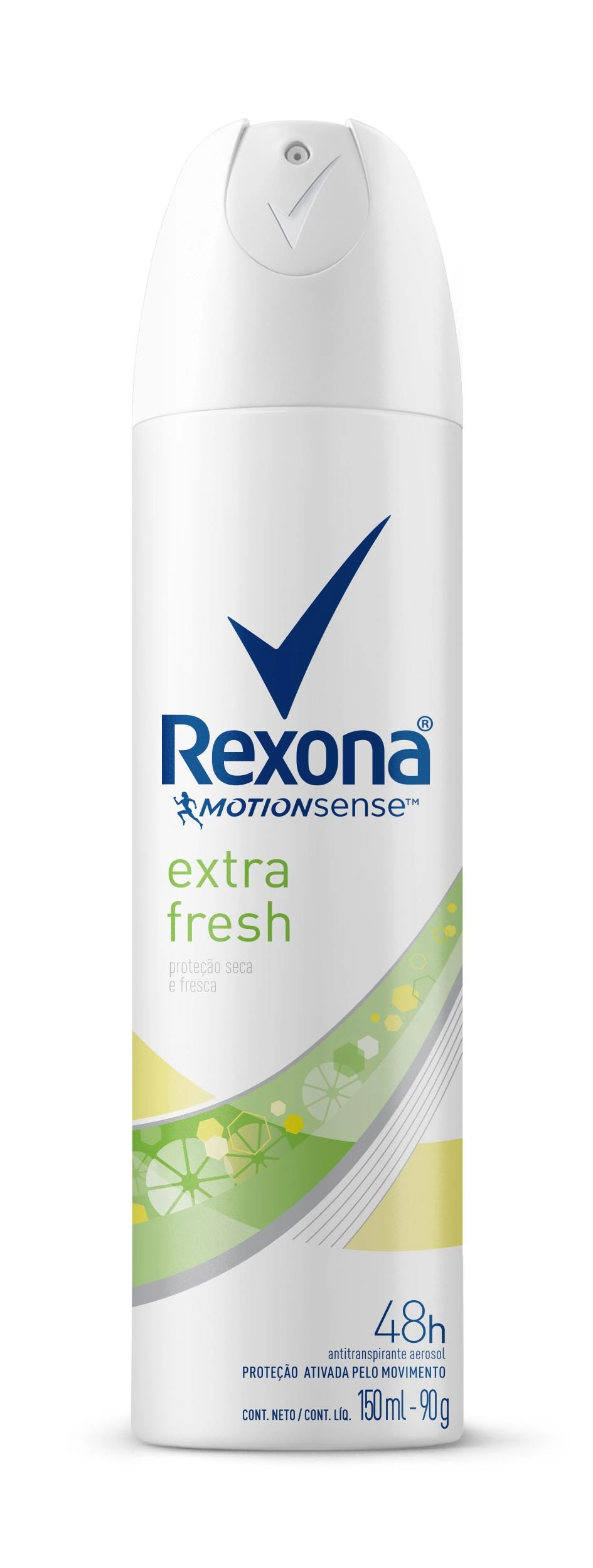 Desodorante Antitranspirante Aerosol Women Extra Fresh 150ml Rexona