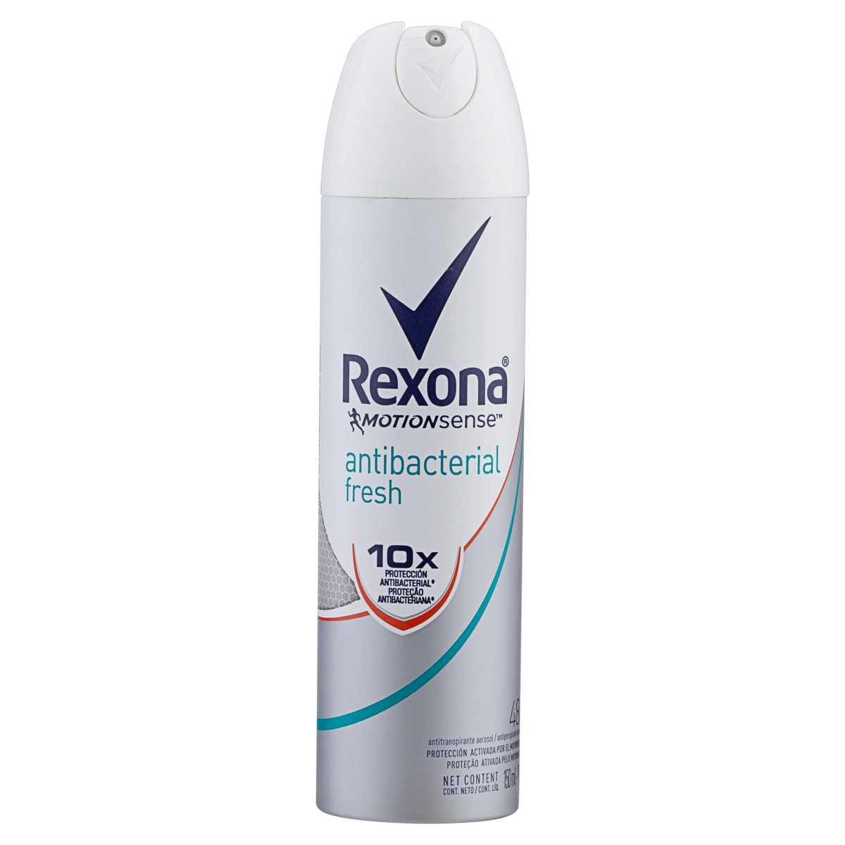 Antitranspirante Aerossol Antibacterial Fresh Rexona Motionsense 150ml