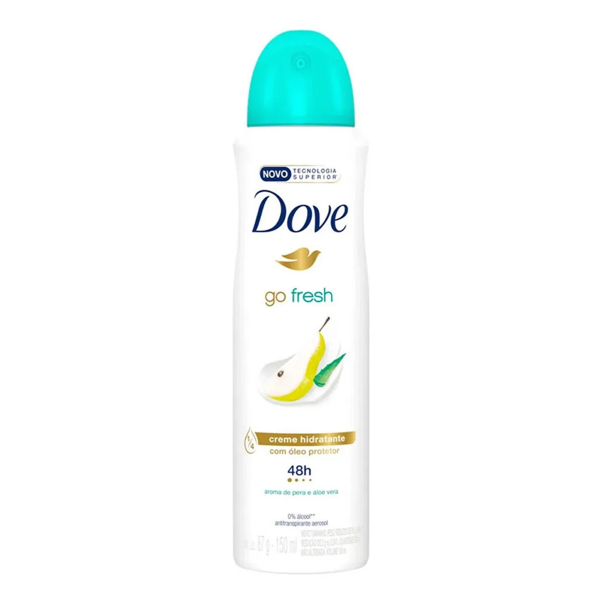 Desodorante Antitranspirante Aerosol Dove Nutritive Secrets Matcha e Flor de Sakura 150 ml