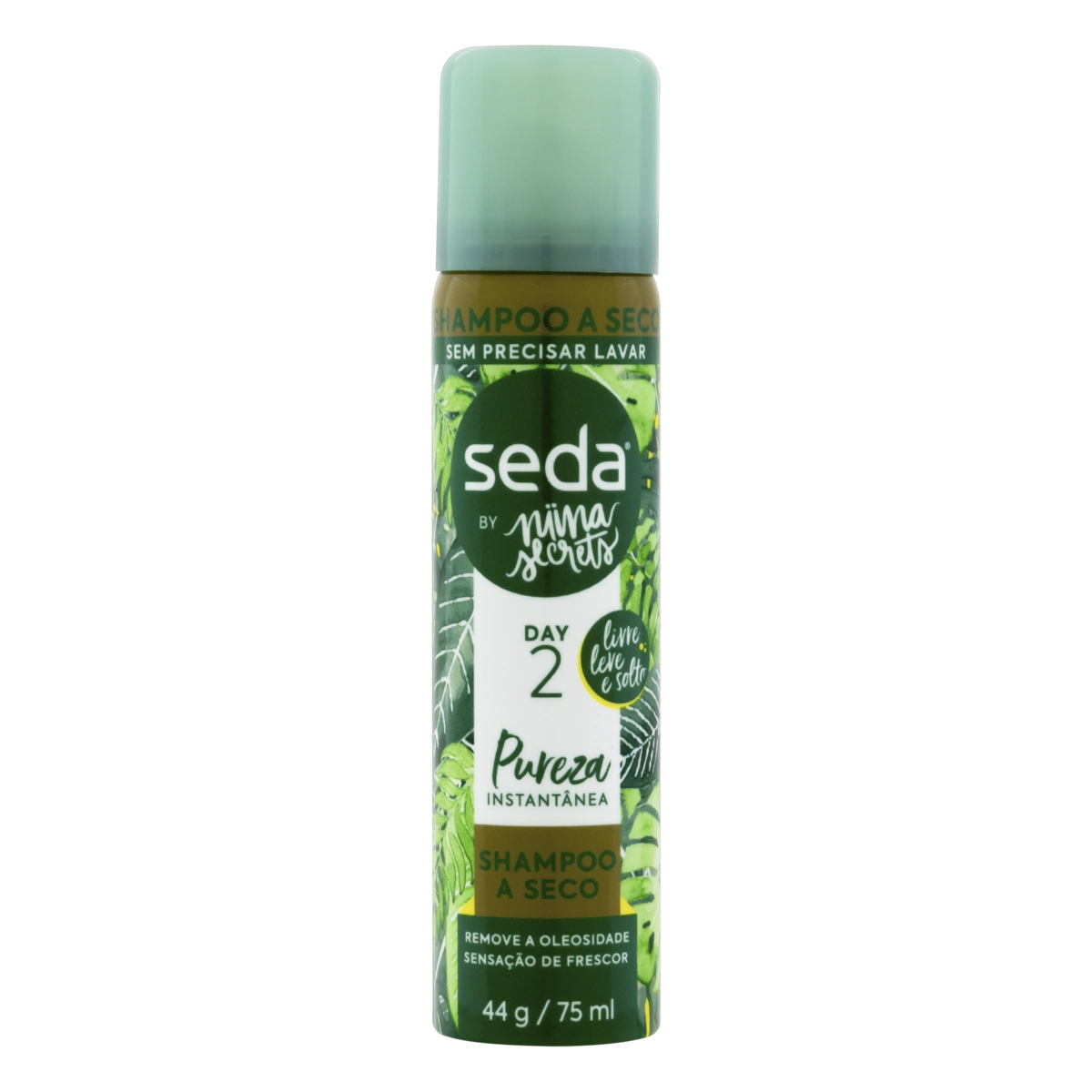 Shampoo A Seco Seda Pureza Instantânea By Niina Secrets Day 2 Frasco 75ml