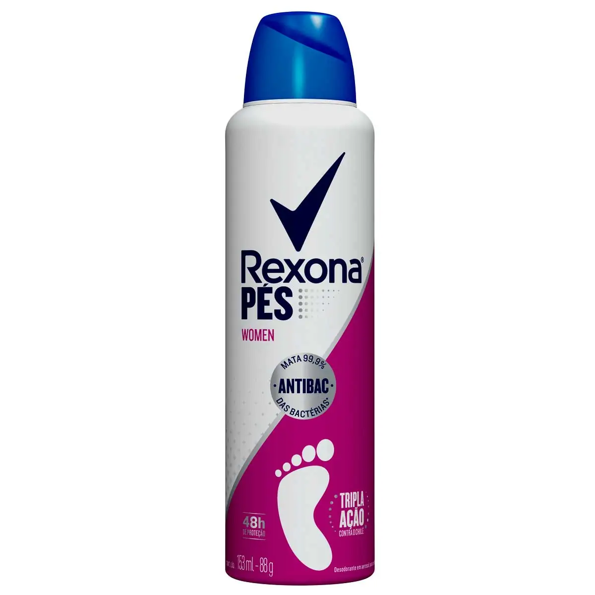 Desodorante Aerossol para os Pés Rexona Women 153 ml
