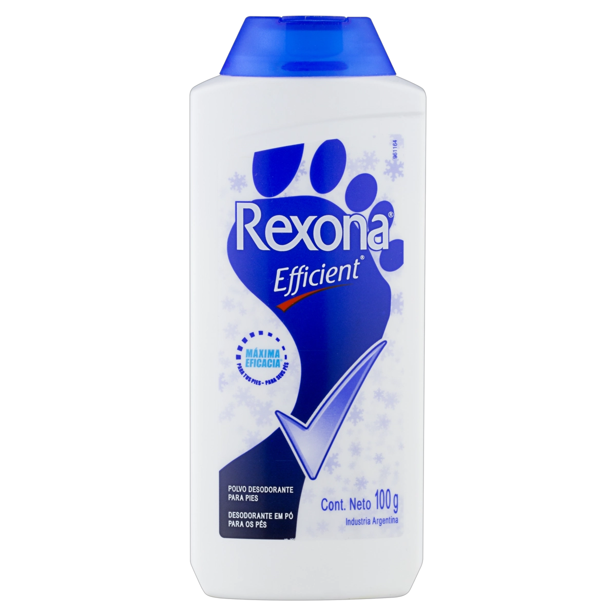 Desodorante Pó Para Os Pés Rexona Efficient Frasco 100g