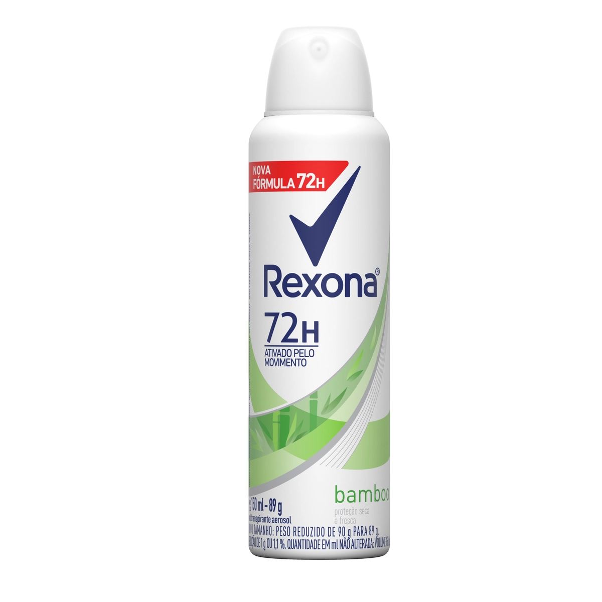 Desodorante Antitranspirante Aerosol Rexona Women Bamboo 175ml