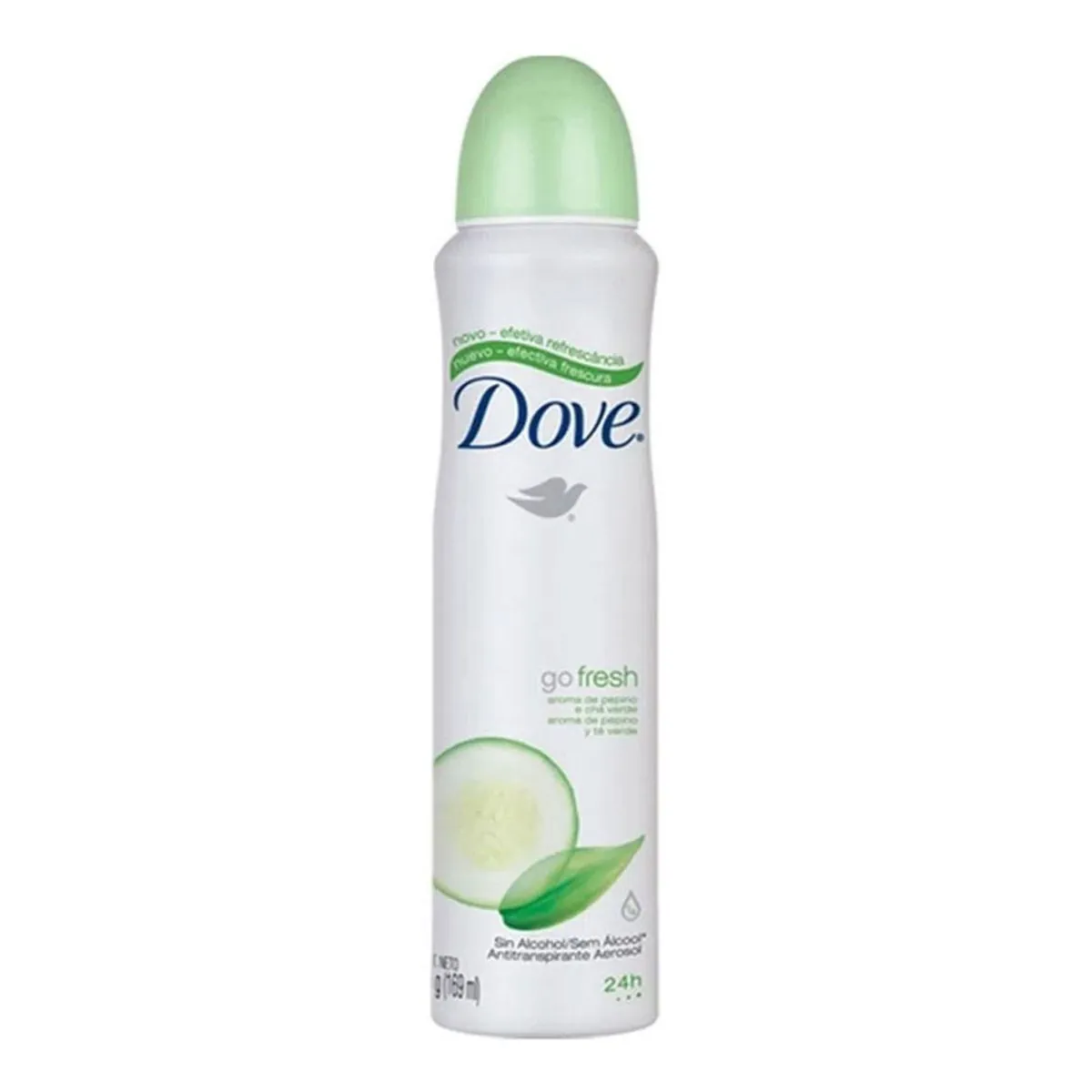 Desodorante Aerosol Go Fresh 1pepino E Cha Verde 169ml Dove