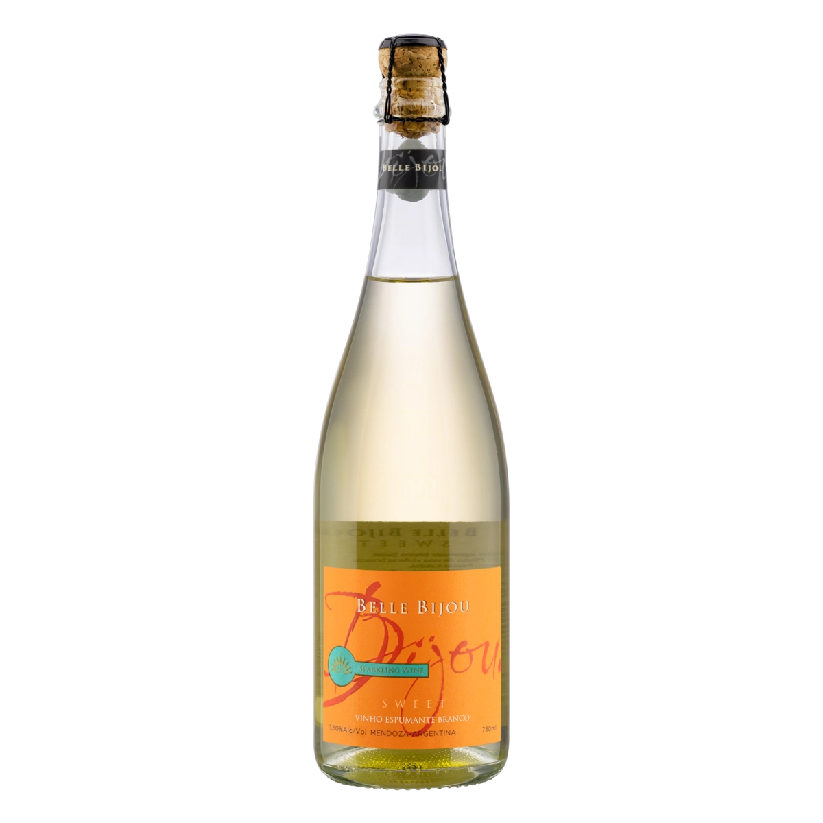 Espumante Argentino Branco Doce Belle Bijou Chenin Blanc Mendoza Garrafa 750ml