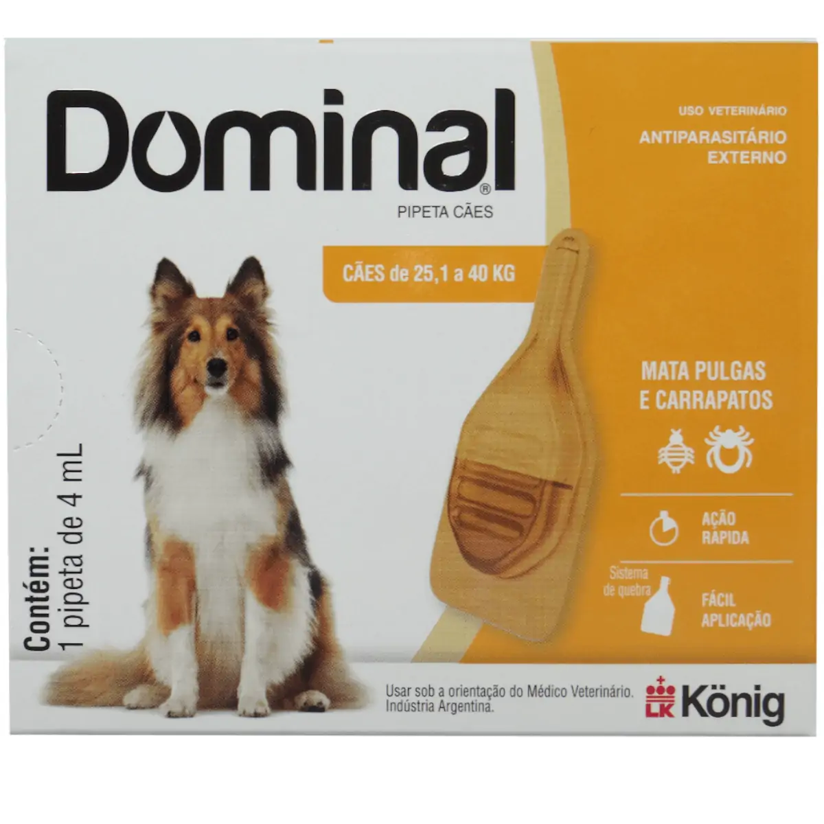 Dominal Pipeta Caes 25,1 40 Kg 4 Ml