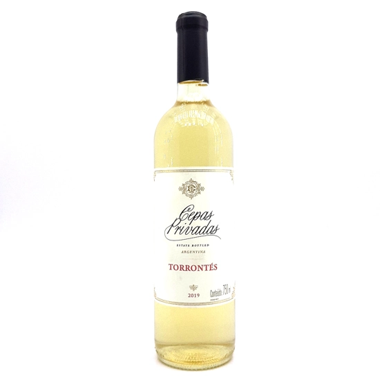 Vinho Argentino Branco Cepas Privadas Torrontés Mendoza Garrafa 750ml