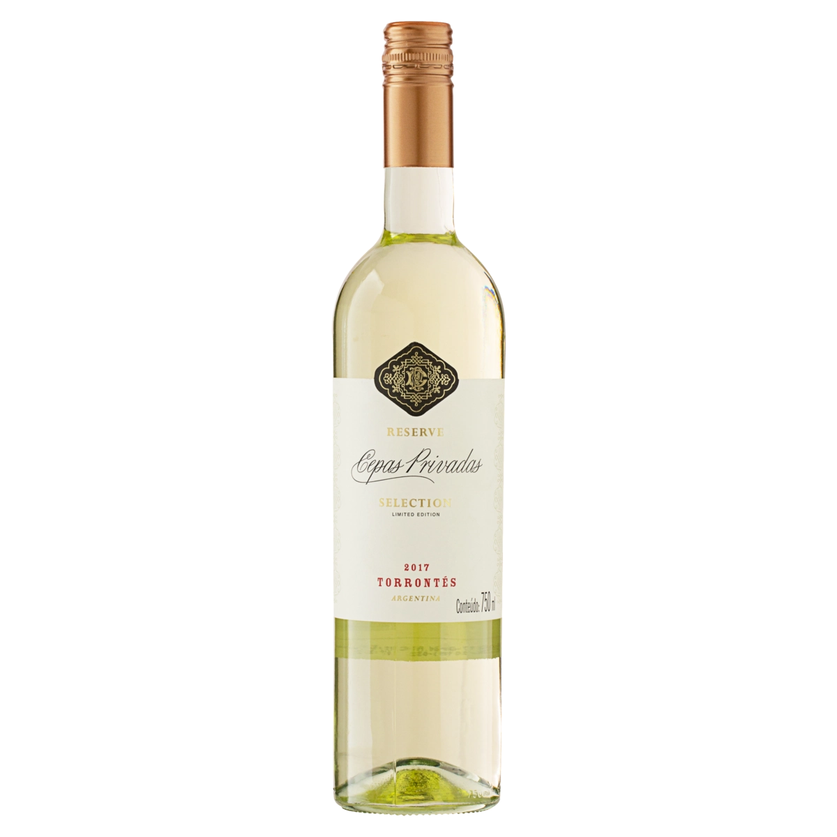 Vinho Argentino Branco Selection Cepas Privadas Torrontés Mendoza Garrafa 750ml