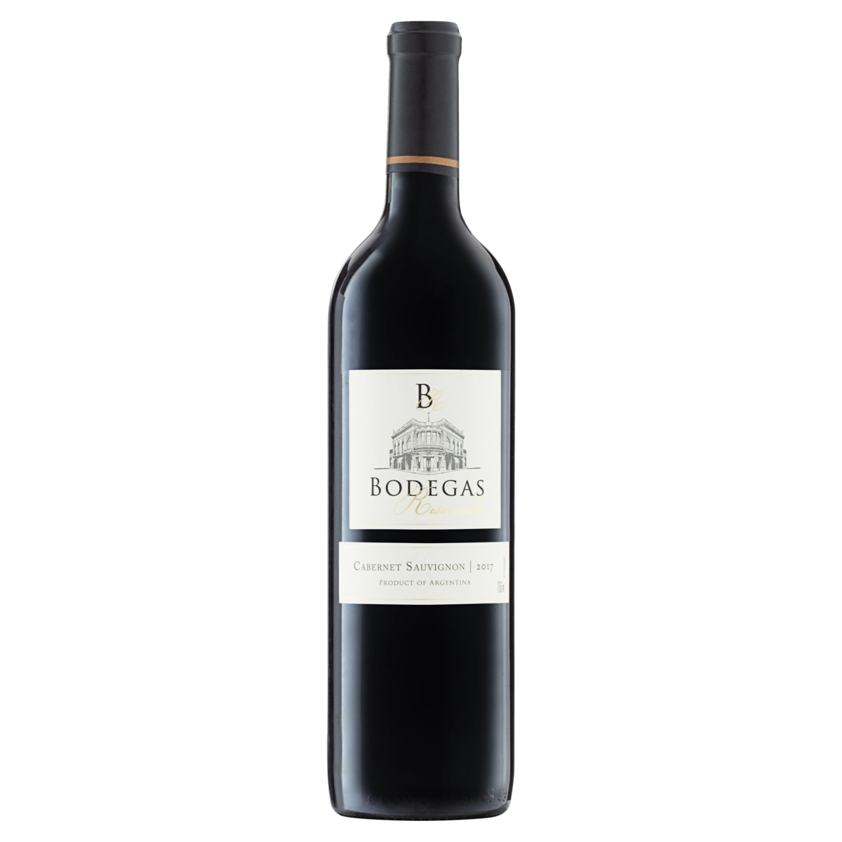 Vinho Argentino Tinto Meio Seco Bodegas Reservadas Cabernet Sauvignon Garrafa 750ml