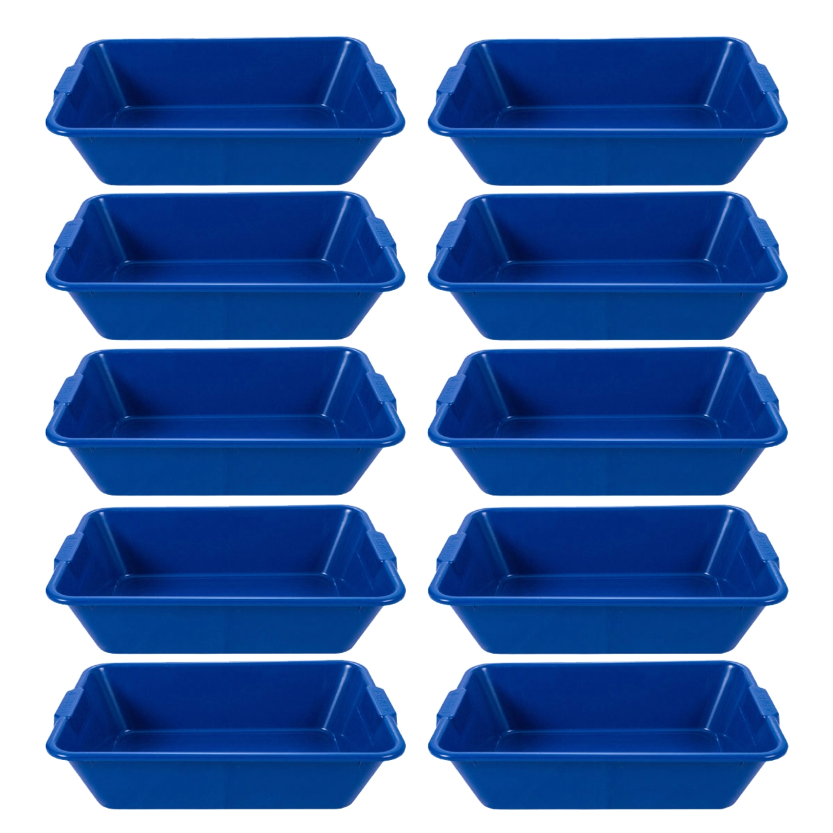 Kit 10 Caixas De Massa Azul 20 Litros Afort