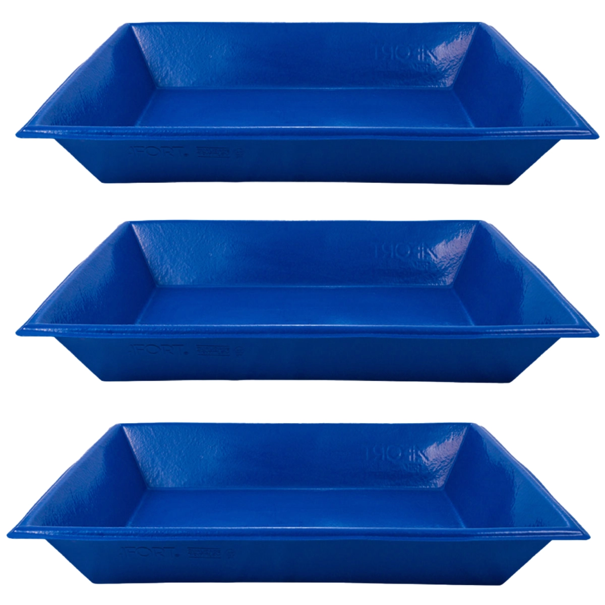Kit 3 Caixas De Massa 160 Litros Afort