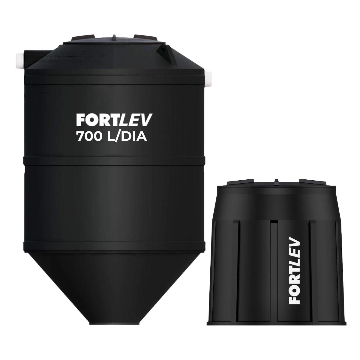 Kit Fossa Séptica 700l/dia E Leito De Secagem Fortlev