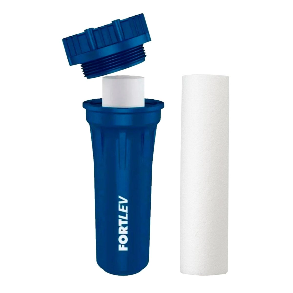 Kit Filtro para Caixa D água Ou Cavalete Com Refil Fortlev