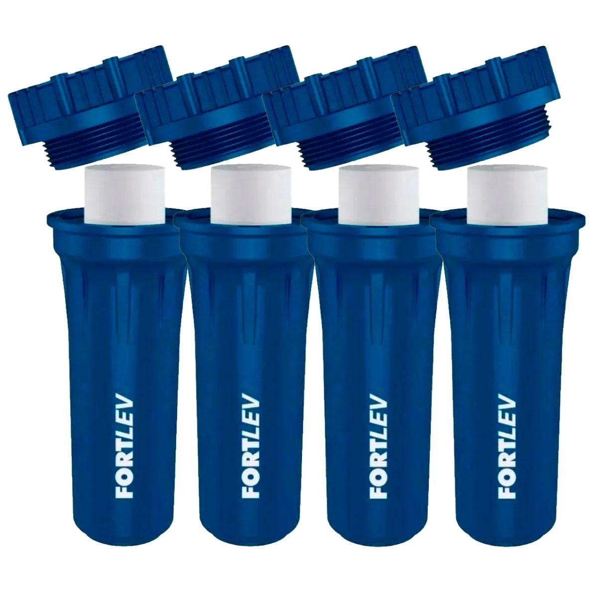 Kit 4 Filtros P/ Caixa D água Ou Cavalete Fortlev