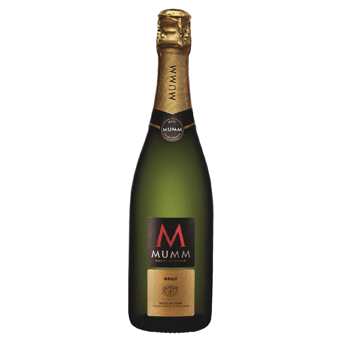 Espumante Argentino Branco Brut Cuvée Réserve Mumm Chardonnay Pinot Noir Mendoza Garrafa 750ml