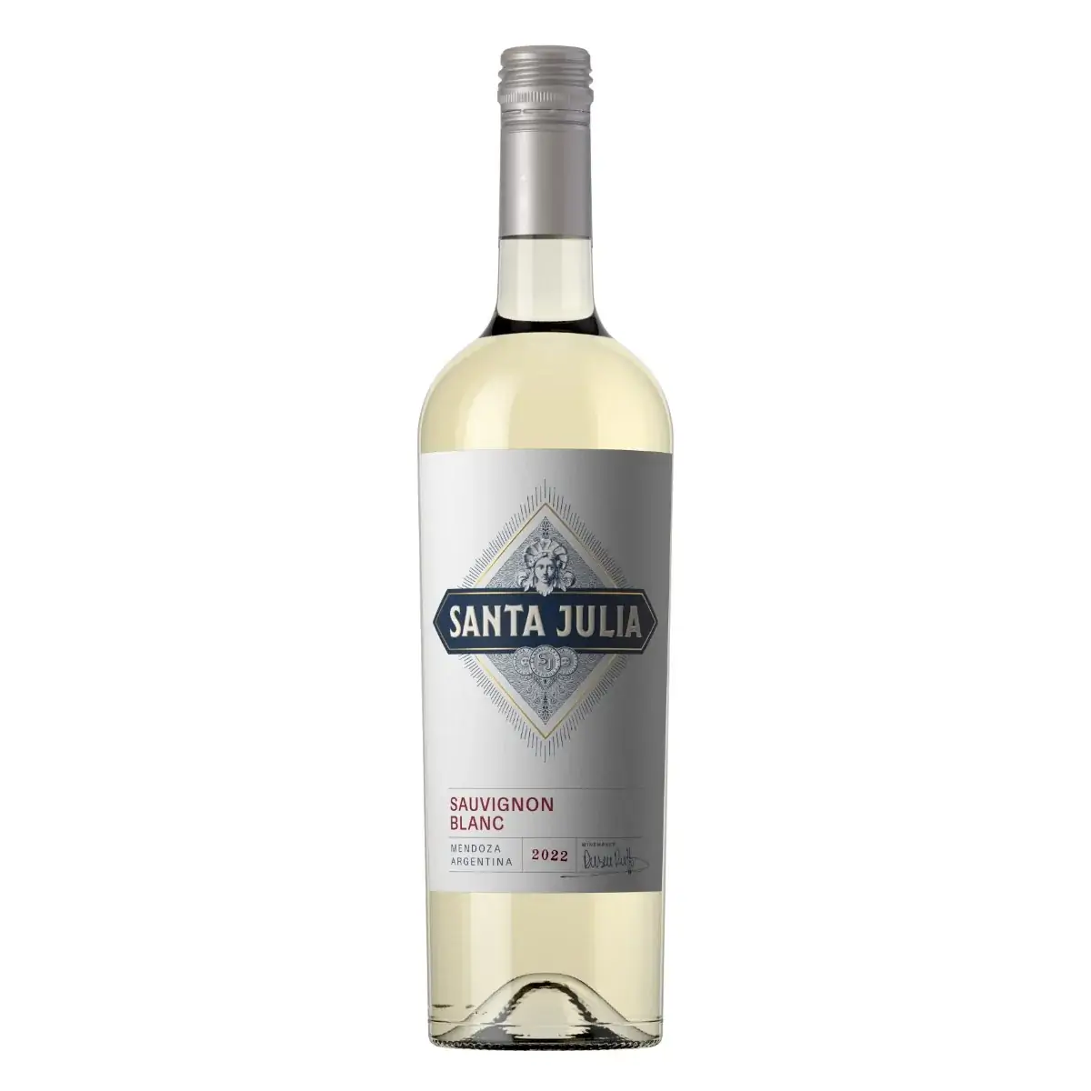 Vinho Argentino Branco SANTA JULIA Sauvignon Blanc Garrafa 750ml