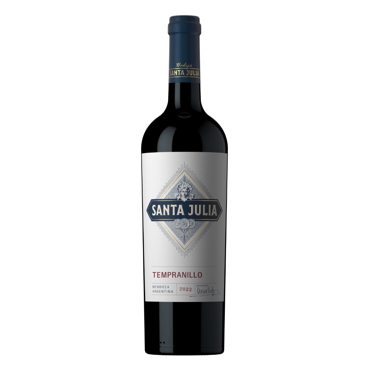 Vinho Argentino Tinto Tempranillo SANTA JULIA Garrafa 750ml