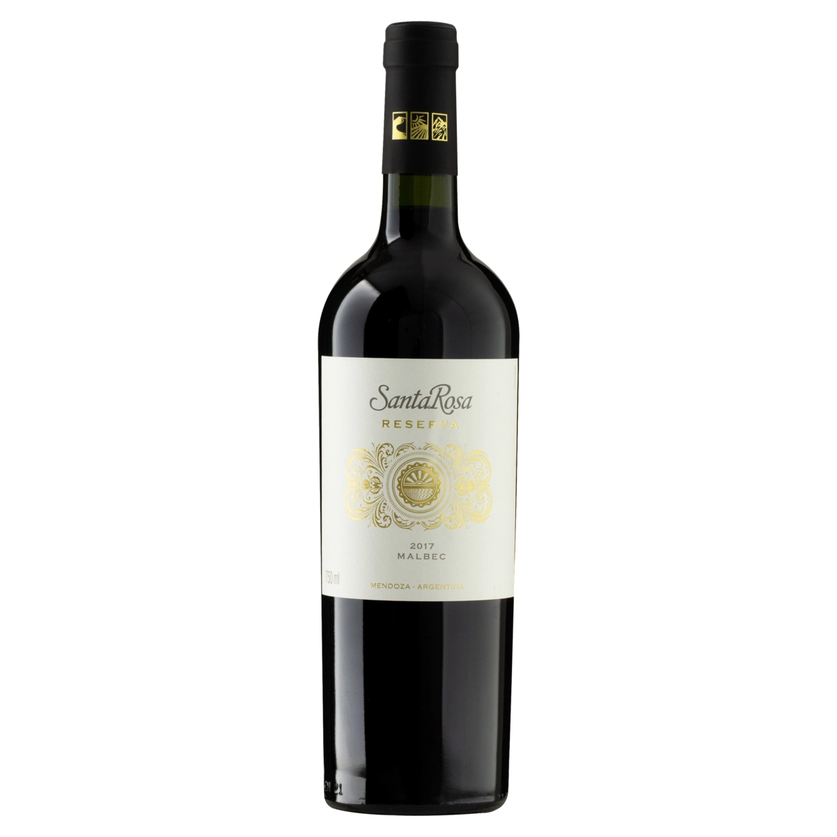 Vinho Argentino Tinto Santa Rosa Reserva Malbec Mendoza Garrafa 750ml