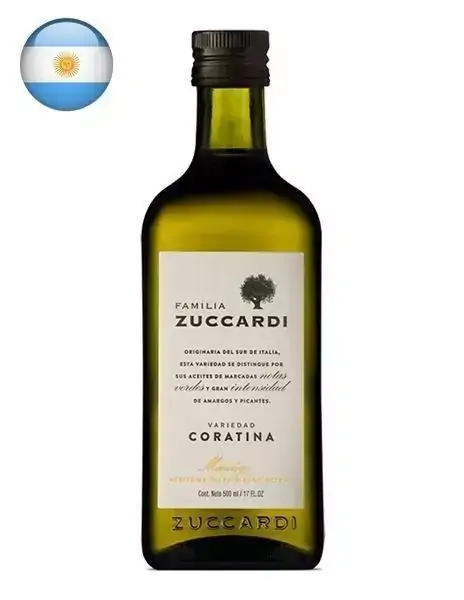 Azeite Extra Virgem Argentino Familia Zuccardi Coratina 250ml